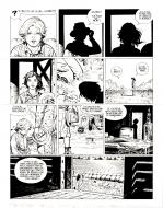 O BOYS : Planche originale 53 de O'BOYS Tome 2 - Deux Chats Gais sur un Train Br�lant par Steve CUZOR